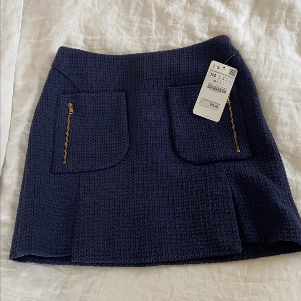 Zara Tweed style skirt